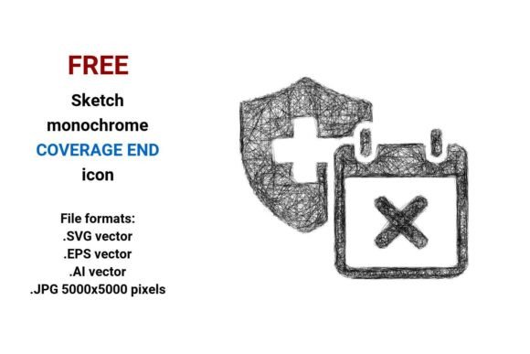 FREE Sketch Coverage End Icon