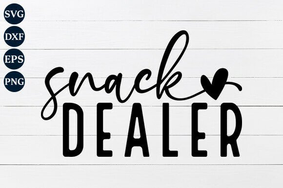 Snack Dealer SVG PNG for Graphics and Crafts